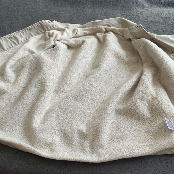 Undefeated Button Khaki Collared Long Sleeve Casual Bomber Jacket Men's Size XL - Picture 5 of 9